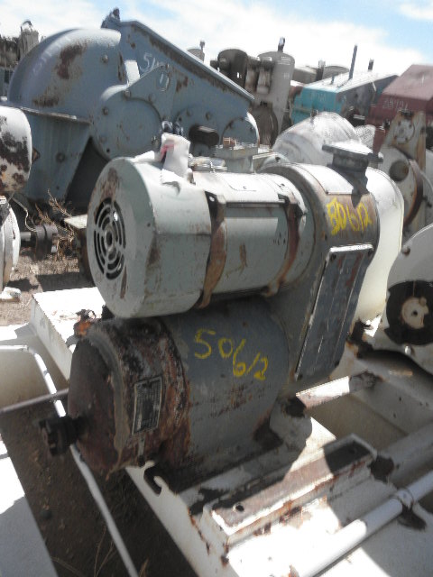 1 HP 542/1725 RPM Reeves, 11-E-18, vari-speed mechanical drive w/electric motor, 1725/542 RPM, 3.1800 ratio - Image 4
