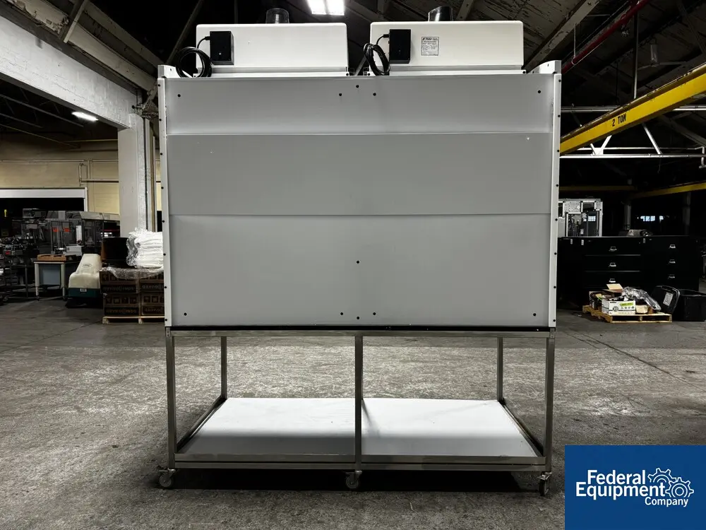 Flow Sciences #FSCQ03223, Hood, 90", plastic construction, with dual model FS472018x36 HEPA blowers, on - Image 4