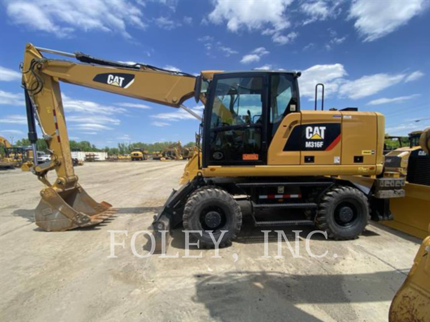 Caterpillar M316F, Wheel Excavator, 361 hours, S/N: FB600169, 2017 - Image 1
