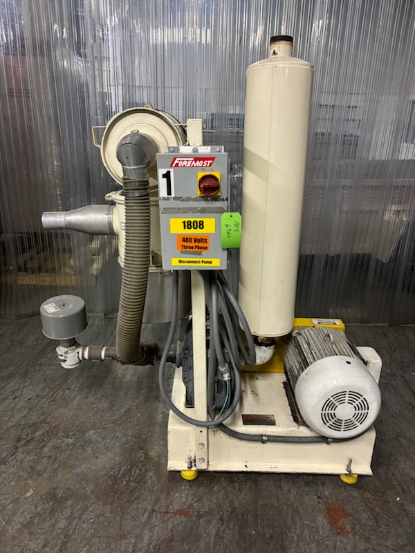 Foremost #WMF-15-30, vacuum pump - Image 1