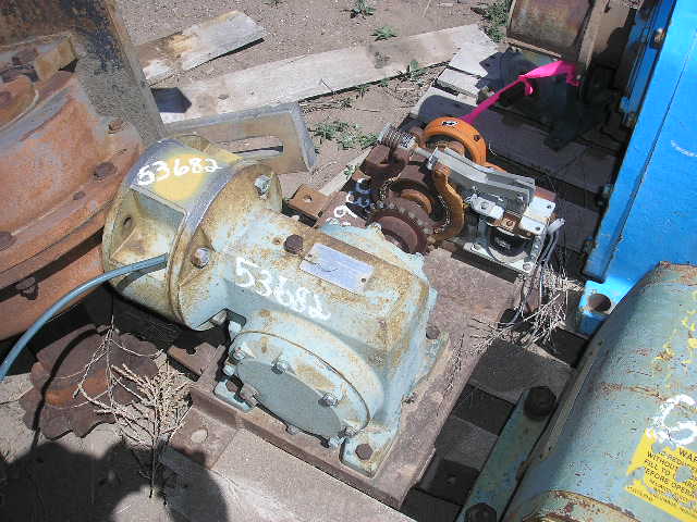 3.5 HP @ 1750/117 RPM, Dodge #WM28A, Worm Gearbox, 15:1 Ratio - Image 2