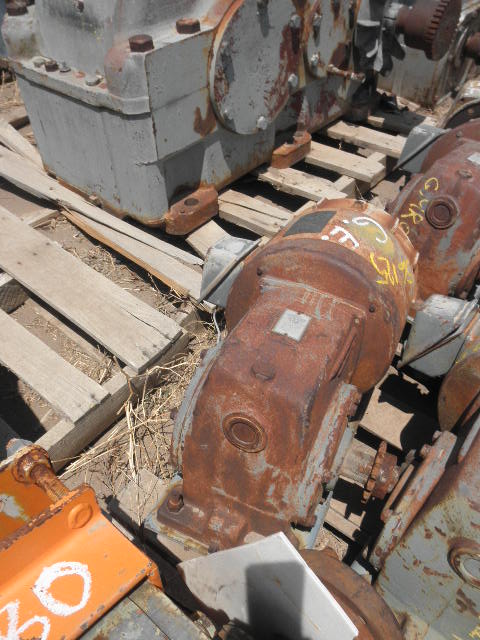 3 HP @ 1750/200 RPM, General Electric #7GJ14AF2KH02, Worm Gearbox, 8.75:1 Ratio, 3 phase, 1.0 service factor - Image 7