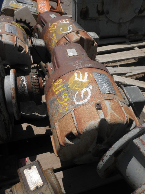 3 HP @ 1750/200 RPM, General Electric #K213A714, Worm Gearbox, 8.75:1 Ratio, 3 phase, 1.0 service factor - Image 4