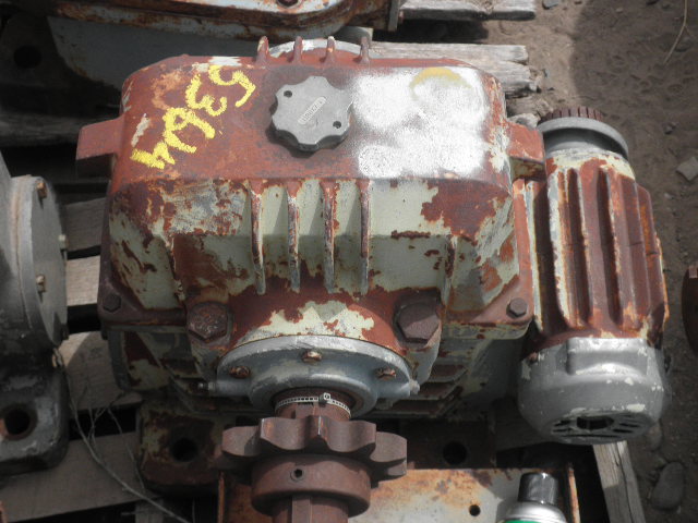 2.3 HP @ 1750/5 RPM, Link-Belt #DWB-600-58, Worm Gearbox, 379.8:1 Ratio, 1.0 service factor - Image 3