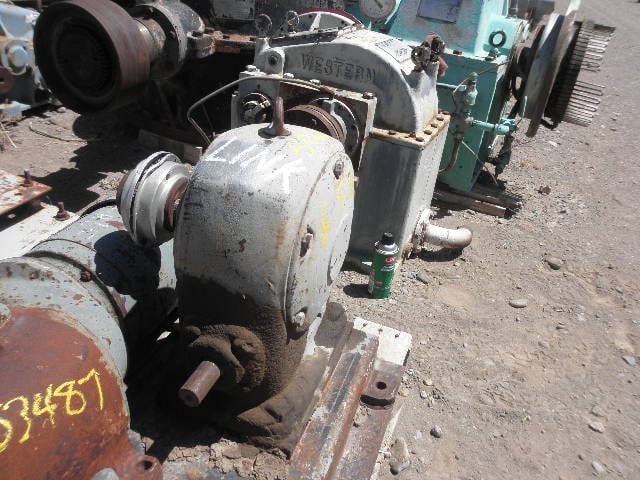 7 HP @ 1750/100 RPM, Link-Belt #WB50-35, Worm Gearbox, 17.5:1 Ratio - Image 2