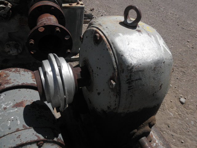 7 HP @ 1750/100 RPM, Link-Belt #WB50-35, Worm Gearbox, 17.5:1 Ratio - Image 3