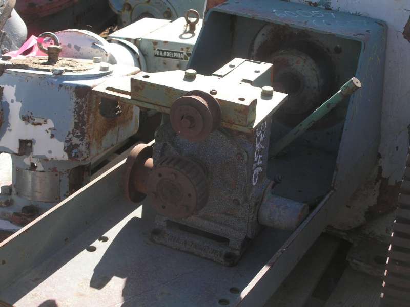 3 HP @ 860/255 RPM, Philadelphia, Worm Gearbox, 3.375:1 Ratio - Image 1