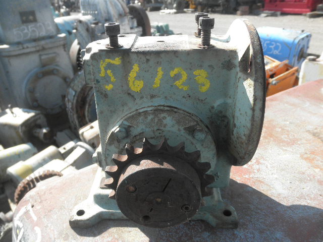 0.45 HP @ 1725/35 RPM, Rapistan #L56WG16B, Worm Gearbox, 50:1 Ratio, 1.0 service factor - Image 4