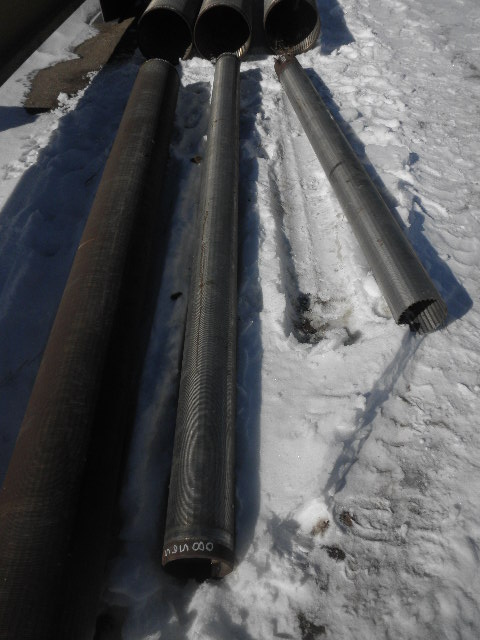 6" x 126" Johnson, Stainless Steel Wire Well Screen, 1/32" outside & 1/2" inside Screen width - Image 1