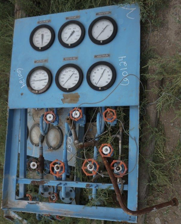 Crane, Control Valve Panel, 1975 psi, 54" L x 36" width x 3" H - Image 3