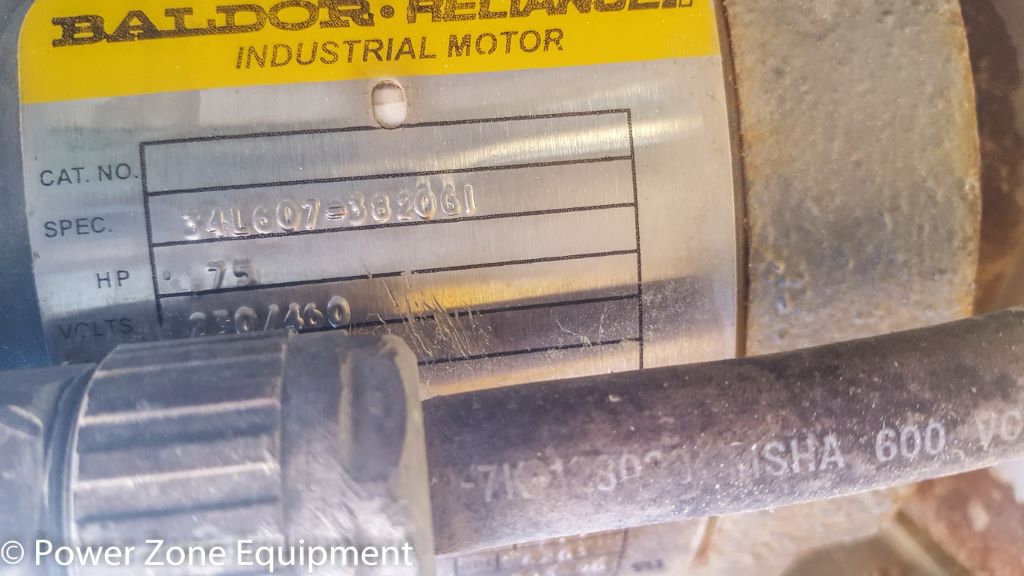 Stearns Brake #BSO500, Actuated Valve w/Motor, 3 phase, 0.75 HP, 230/460 V - Image 6