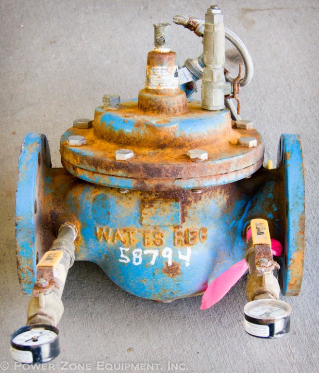4" Watts #F115-4, Pressure Reducing Control Valve, 1000 GPM, 150 lb. Flange - Image 2