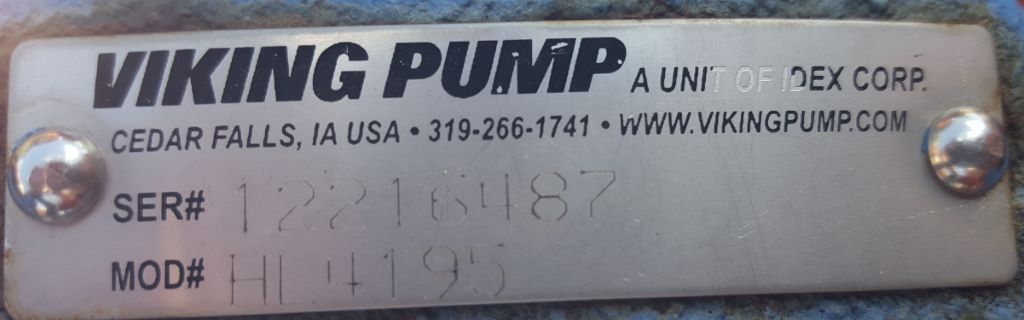 Viking #HL4195, Pump, w/Magnetic Motor Starter & Thermostatic, 3 phase, 5 HP, 1715 RPM, 230/460 V - Image 6
