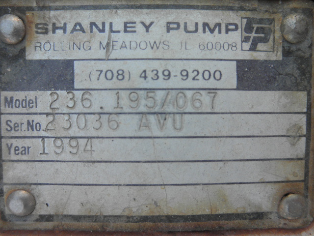 Houttuin #236.195.067, Rotary Twin Screw Pump, 8" suction & discharge, 770 GPM, 270 psi, 1180 RPM, 1994 - Image 8