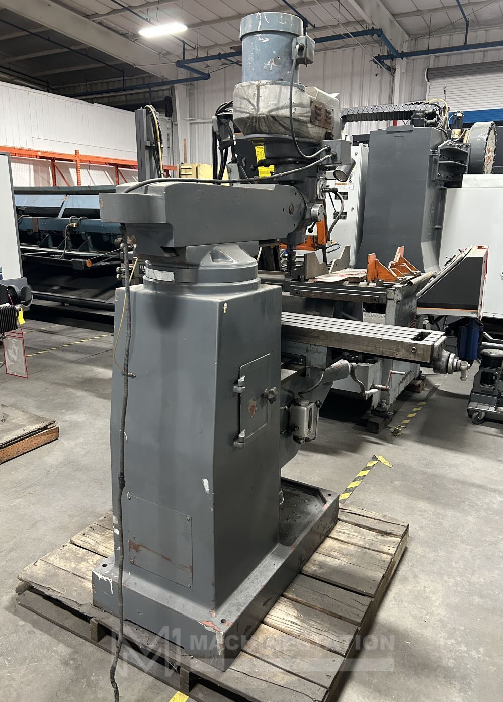 Acra #2V, variable speed vertical mill, 9" x49" tbl., 2 HP, 35.5" X, 12.5" Y, 16" Z, R-8, 60-4200 RPM - Image 6