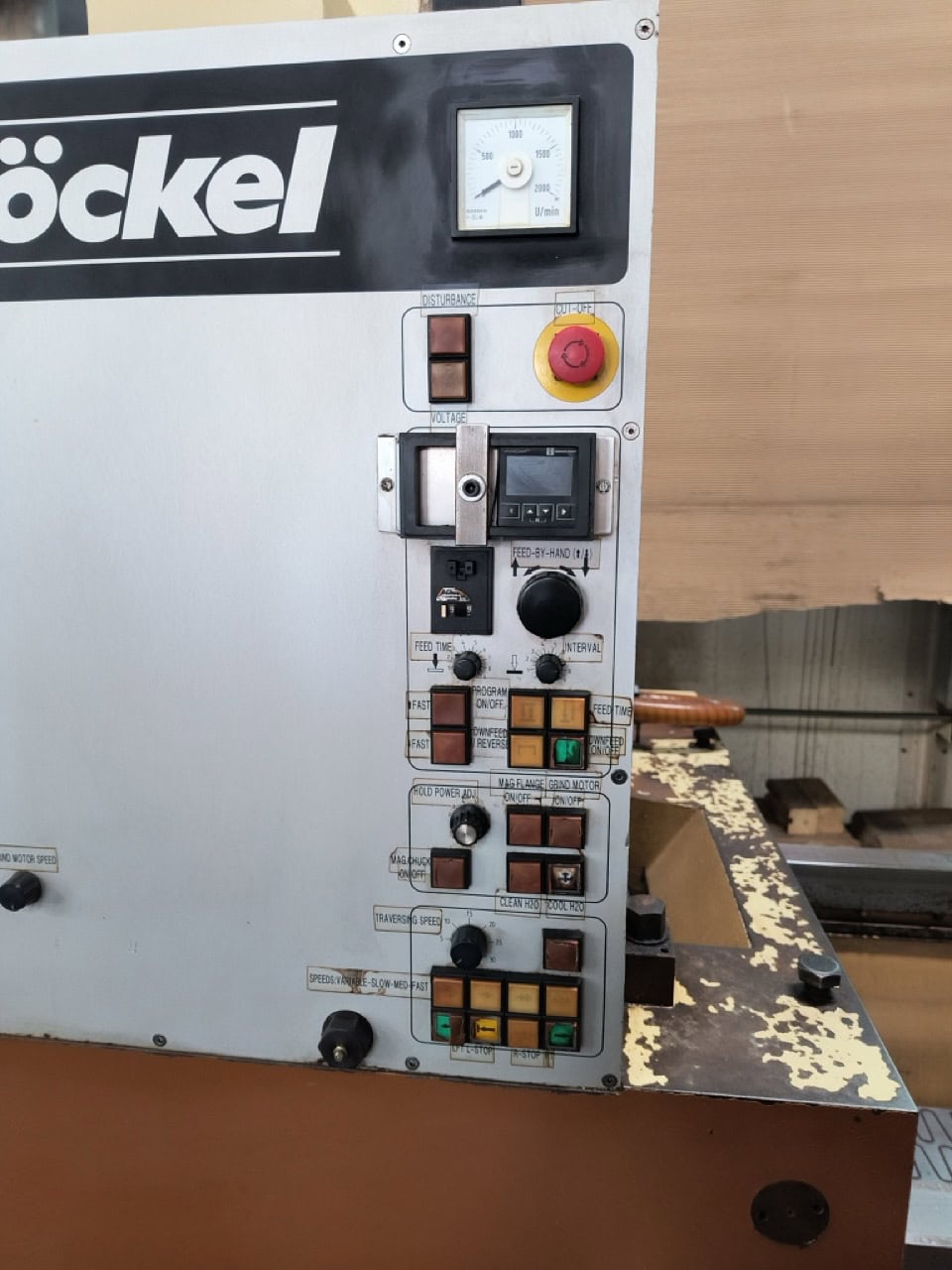 10" x 100.75" Gockel #GB65EL, Knife Grinder, 30 HP, 100.75" X, 10" Y, 7" Z, 1999 - Image 3