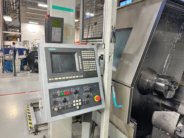 Index #G300, Turn-Mill Center, LNS Quick Load Servo barfeeder, 1996 - Image 3