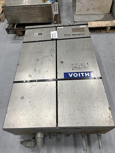 Voith #Master-Jet-II, 83" hydraulic dilution control headbox, Stainless steel, 82.9" pond width, 2004 - Image 5