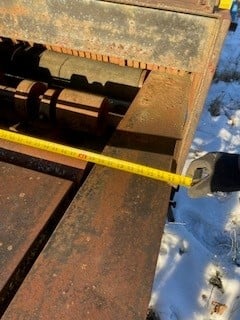 Scragg and Slab Edger, 7 blade, 42" - 56" wide, needs rebuilt, no motor - Image 5