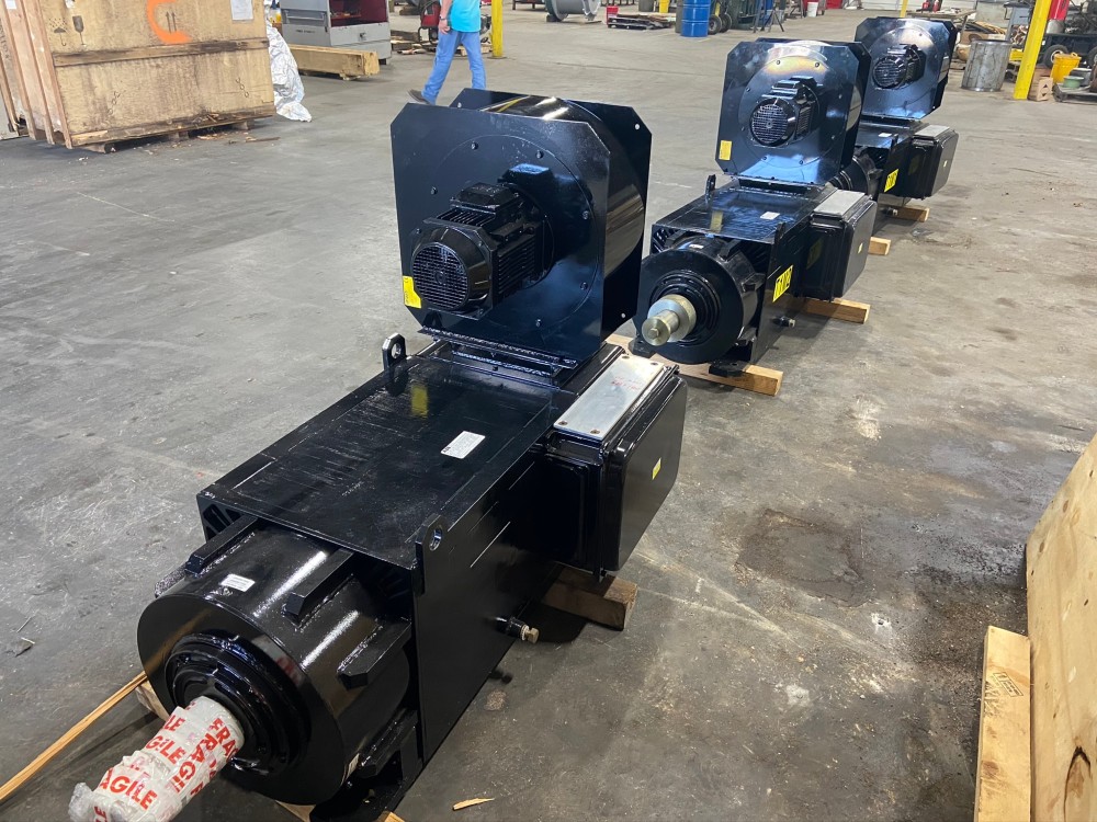 409 HP 1736/4000 RPM ABB, Frame 250L.5, Asynchronous Motor, 460 Volts, new surplus - Image 2