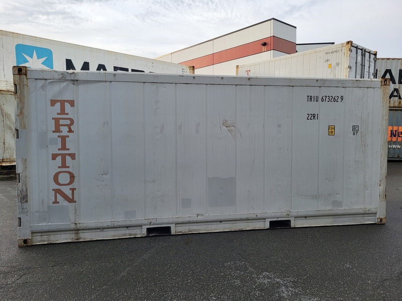 20' White working refrigerated shipping container, Triton #TRIU6732629 - Image 5