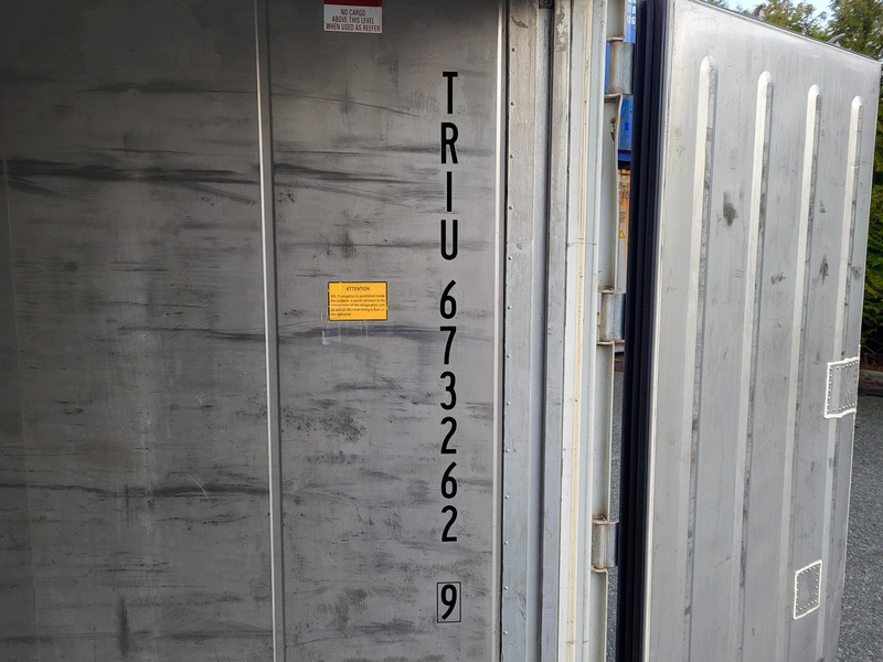 20' White working refrigerated shipping container, Triton #TRIU6732629 - Image 10