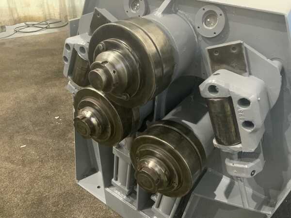 3" x 3" x 3/8" Pullmax #Z31, angle bending rolls, 24200 lb. bending force, 26 FPM - Image 4