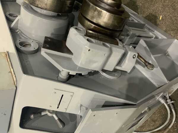 3" x 3" x 3/8" Pullmax #Z31, angle bending rolls, 24200 lb. bending force, 26 FPM - Image 7