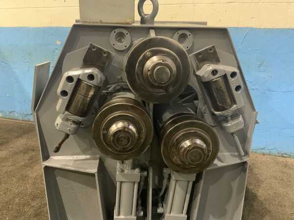 3" x 3" x 3/8" Pullmax #Z31, angle bending rolls, 24200 lb. bending force, 26 FPM - Image 9