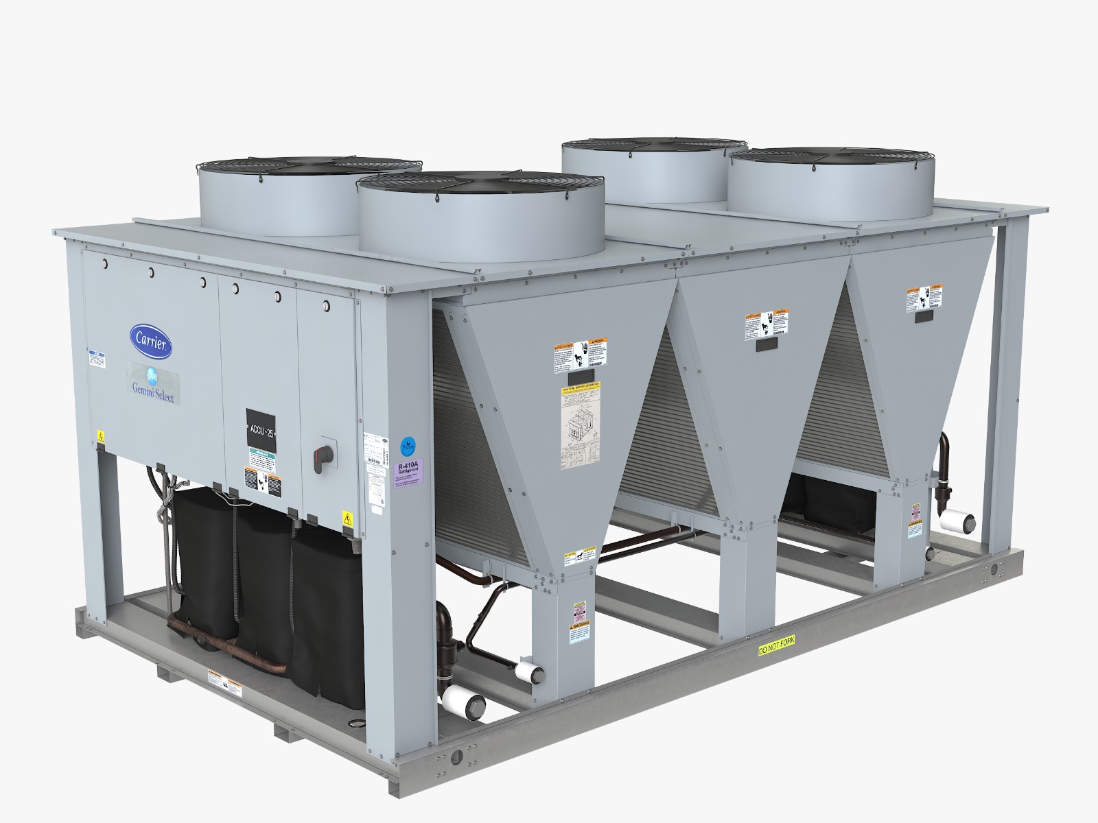 80 Ton, Carrier #38APDO0806HA28120 Gemini Select, DX Condenser Split System, R-410A, 460 V., 2020 - Image 1