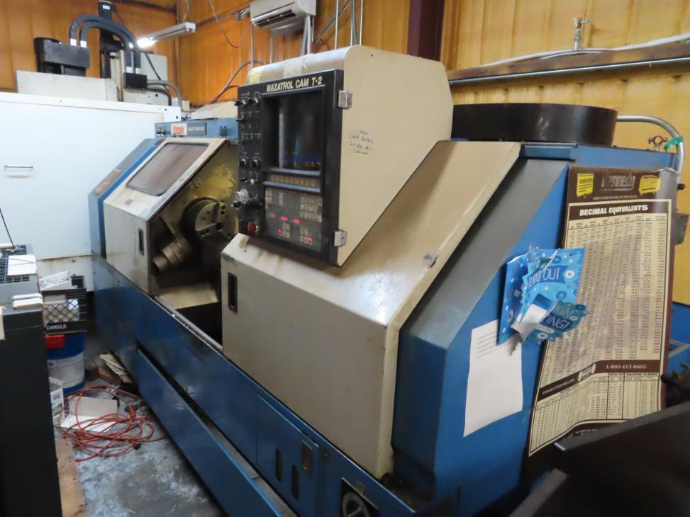 Mazak #QT-20N, CNC slant bed lathe, 20.8