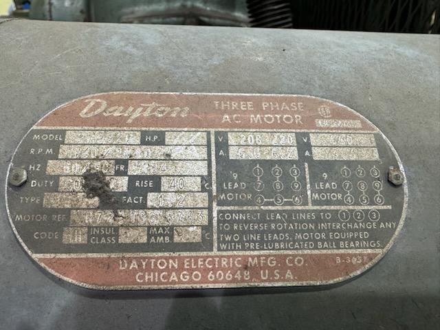 Champion #TUV57-80, Air Compressor, SN 108874, TUV57-80 - Image 2