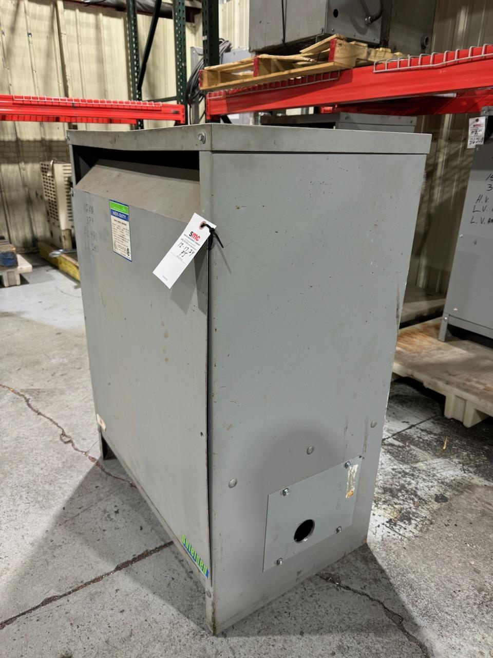 112 KVA 480 Delta Primary, 240 Delta Secondary, Hevy-Duty General Signal #T5H112S - Image 2