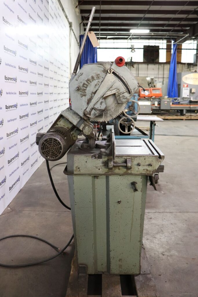 15" Thomas #25, chop/cut-off saw, 4.5 HP, 45-90° miter angle, 230 V.' - Image 4