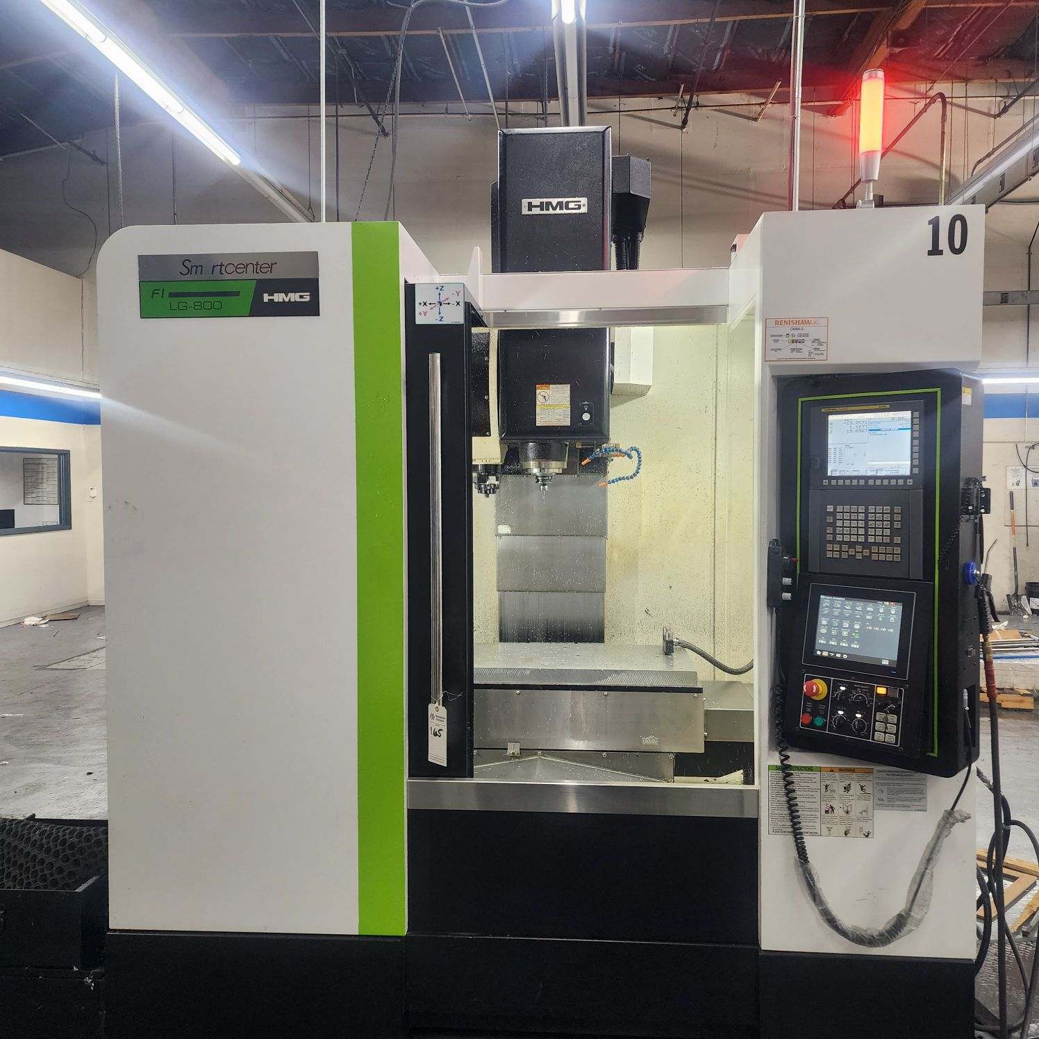 Hartford Taiwan #LG-800, CNC vertical machining center, 3.5" X, 20" Y, 24.8" Z, 8000 RPM, 10 HP,Fanuc AI-100 - Image 1