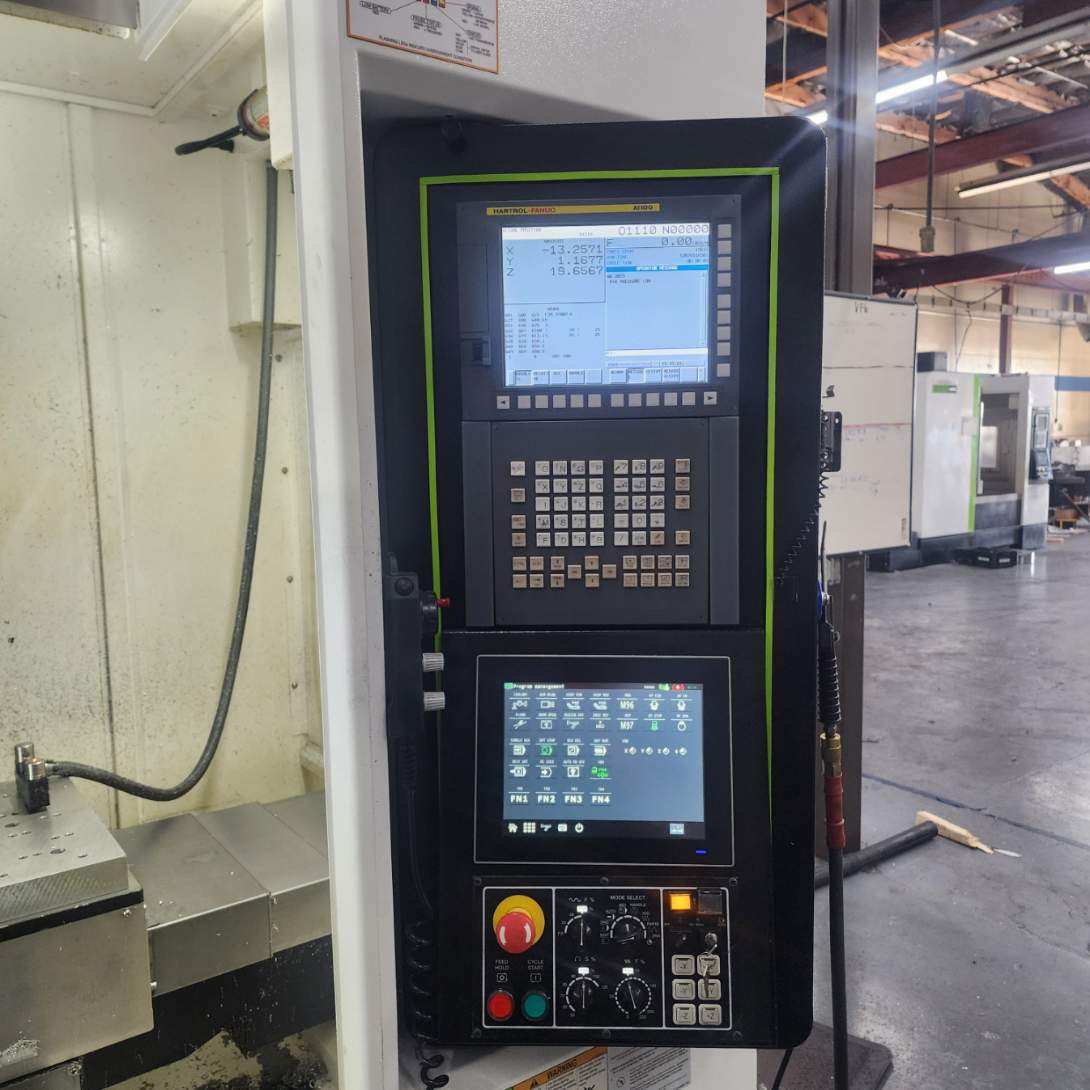 Hartford Taiwan #LG-800, CNC vertical machining center, 3.5" X, 20" Y, 24.8" Z, 8000 RPM, 10 HP,Fanuc AI-100 - Image 4