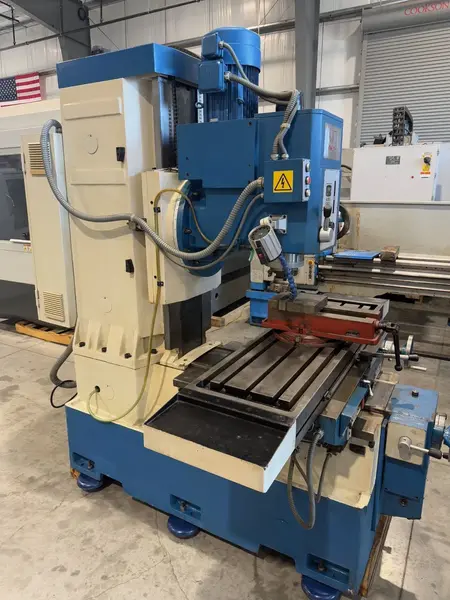 Knuth #KB-1400, universal bed mill, 16" x55" tbl., 1 HP, 37.4" X, 16" Y, 20" Z, 30-1800 RPM, #50, digital - Image 7