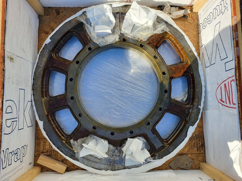Metso #10DS0002, head pulley, new surplus - Image 1