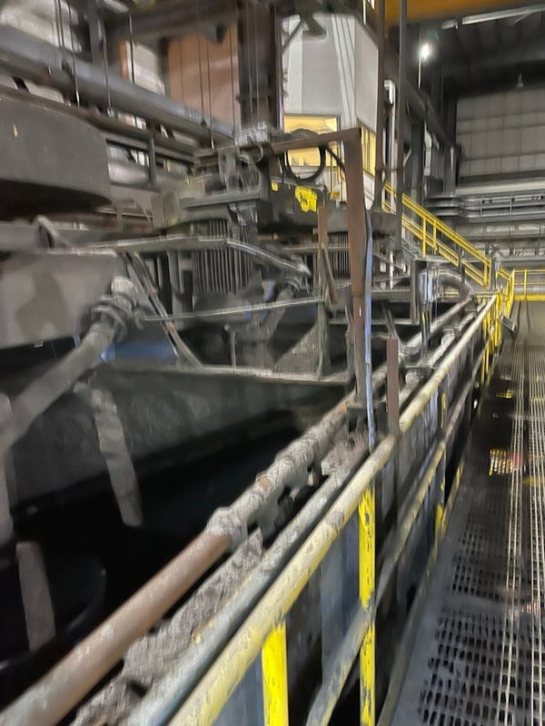 Metso #KVF-6, 5-cell pre-flotation rougher, 14.9 KW 6.0 m3 - Image 3
