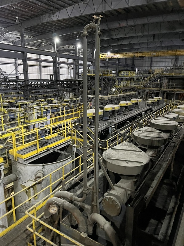 Metso #KYF-16, 3-cell zinc scavenger flotation machine, 29.8 KW 16 m3 - Image 9