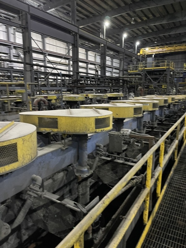 Metso #KYF-16, 3-cell zinc scavenger flotation machine, 29.8 KW 16 m3 - Image 10