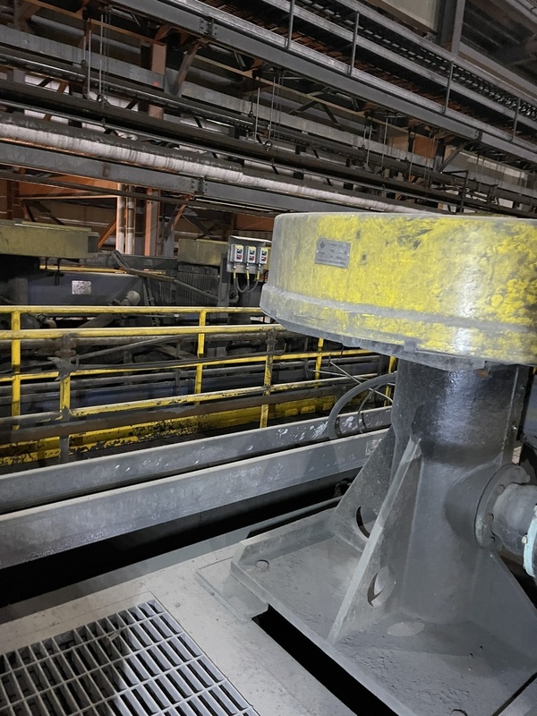 Metso #KVF-6, 3-cell copper scavenger flotation machine, 14.9 KW 6.0 m3 - Image 5