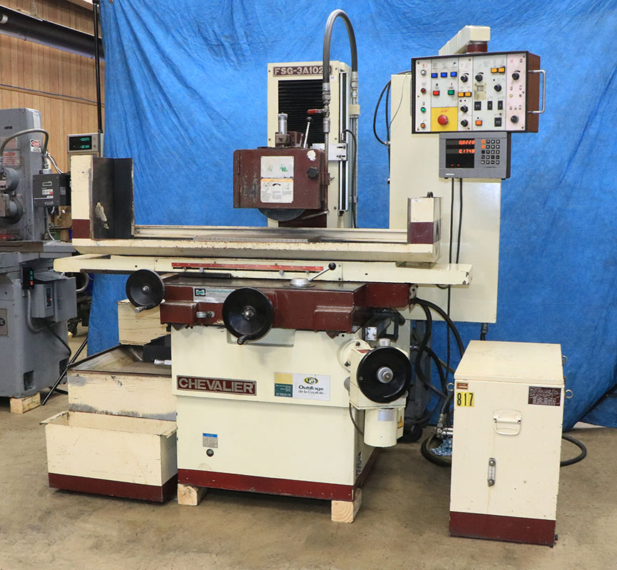 10" x 20" Chevalier #FSG-3A1020, precision surface grinder, 12" x 1-1/4" x 3" wheel, electromagnetic chuck - Image 2