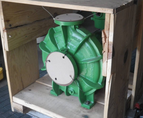 Peerless Winsmith Buffalo Boiler Pump, original crate, 10 HP - Image 1