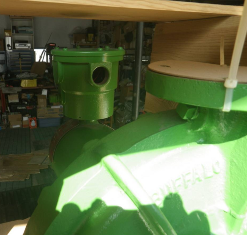 Peerless Winsmith Buffalo Boiler Pump, original crate, 10 HP - Image 9