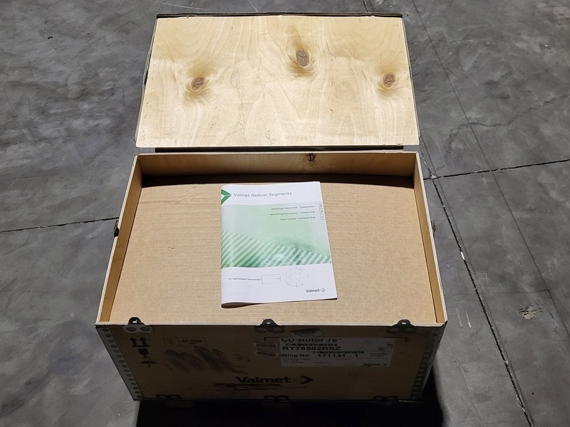 Valmet #RY76502, refiner segments, CD-rotor 76", new surplus - Image 5