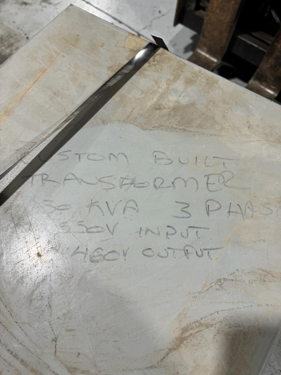 30 KVA 550 Primary, 460 Secondary, Square D #33354-49212-001 - Image 3