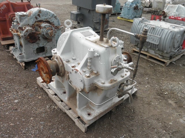 312 HP @ 3574 RPM, Westinghouse #14-Jul, Parallel Shaft Gearbox, 900 RPM output, 3.97:1 Ratio - Image 2