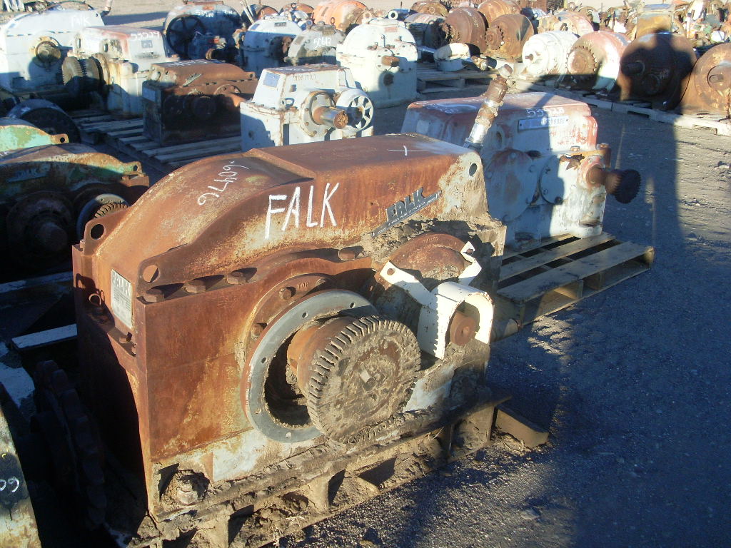 522 HP @ 1750 RPM, Falk #100Y1-A, Parallel Shaft Gearbox, 539 RPM output, 3.24 :1 Ratio, 1.74 service factor - Image 1