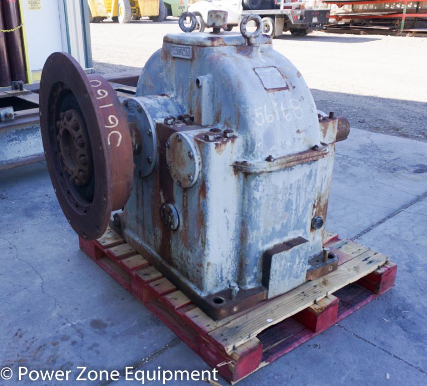 800 HP @ 1000 RPM, Lufkin #N1402C, Parallel Shaft Gearbox, 4.12 :1 Ratio, 2.48 service factor - Image 1